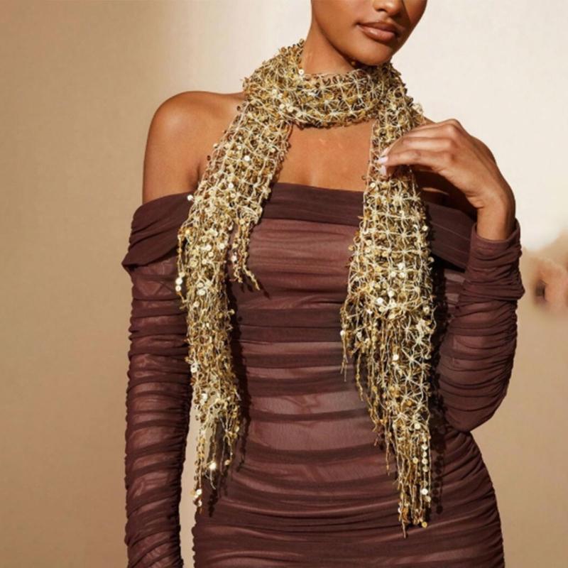 Y3NE Embellished Sequins Weddi – Stole Wedding Shawl Bewertung und Preis