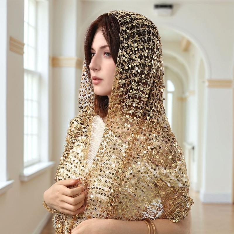 Y3NE Embellished Sequins Weddi – Stole Wedding Shawl Bewertung und Preis