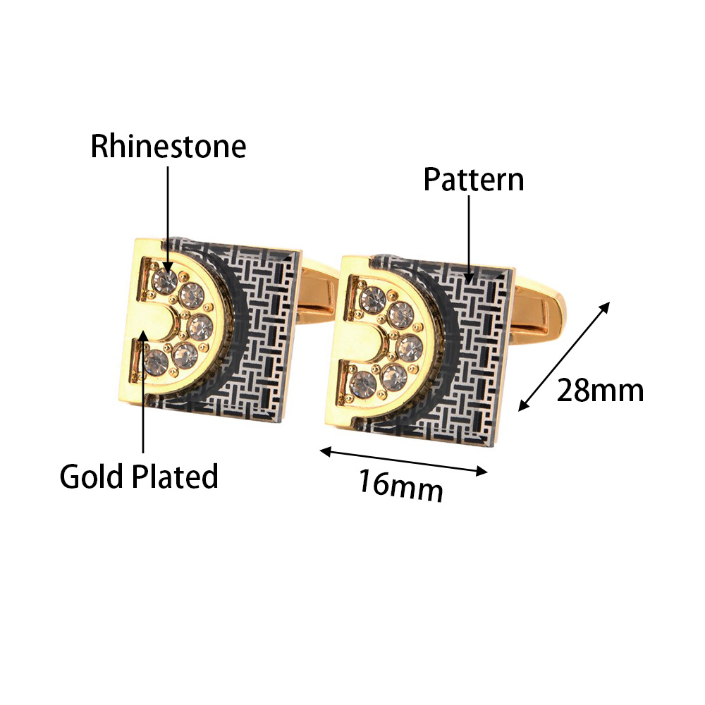 Gold Tone Cufflinks Tie Bar Se – Tie Bar Set Gift Bewertung und Preis