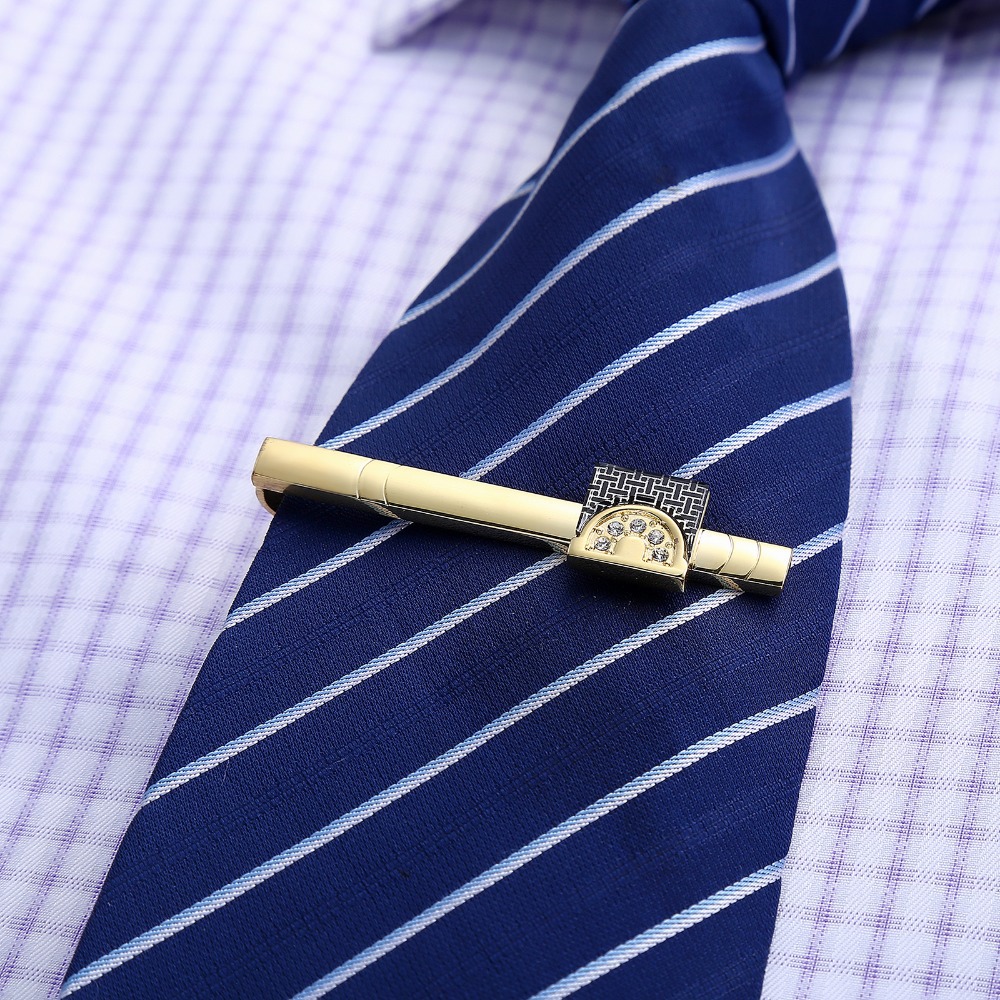 Gold Tone Cufflinks Tie Bar Se – Tie Bar Set Gift Bewertung und Preis