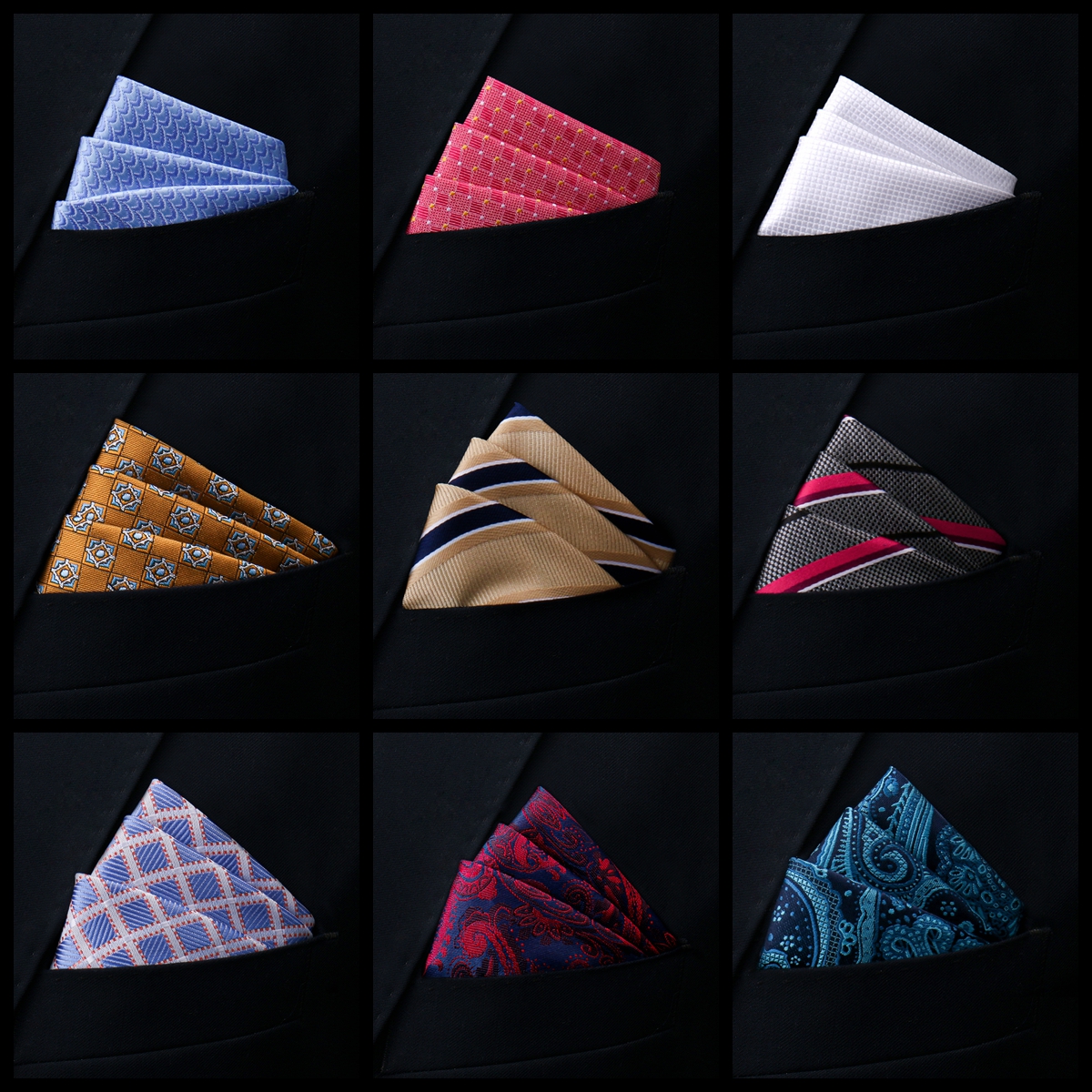 New Style Handkerchief Hot sal – Pocket Square Set Bewertung und Preis