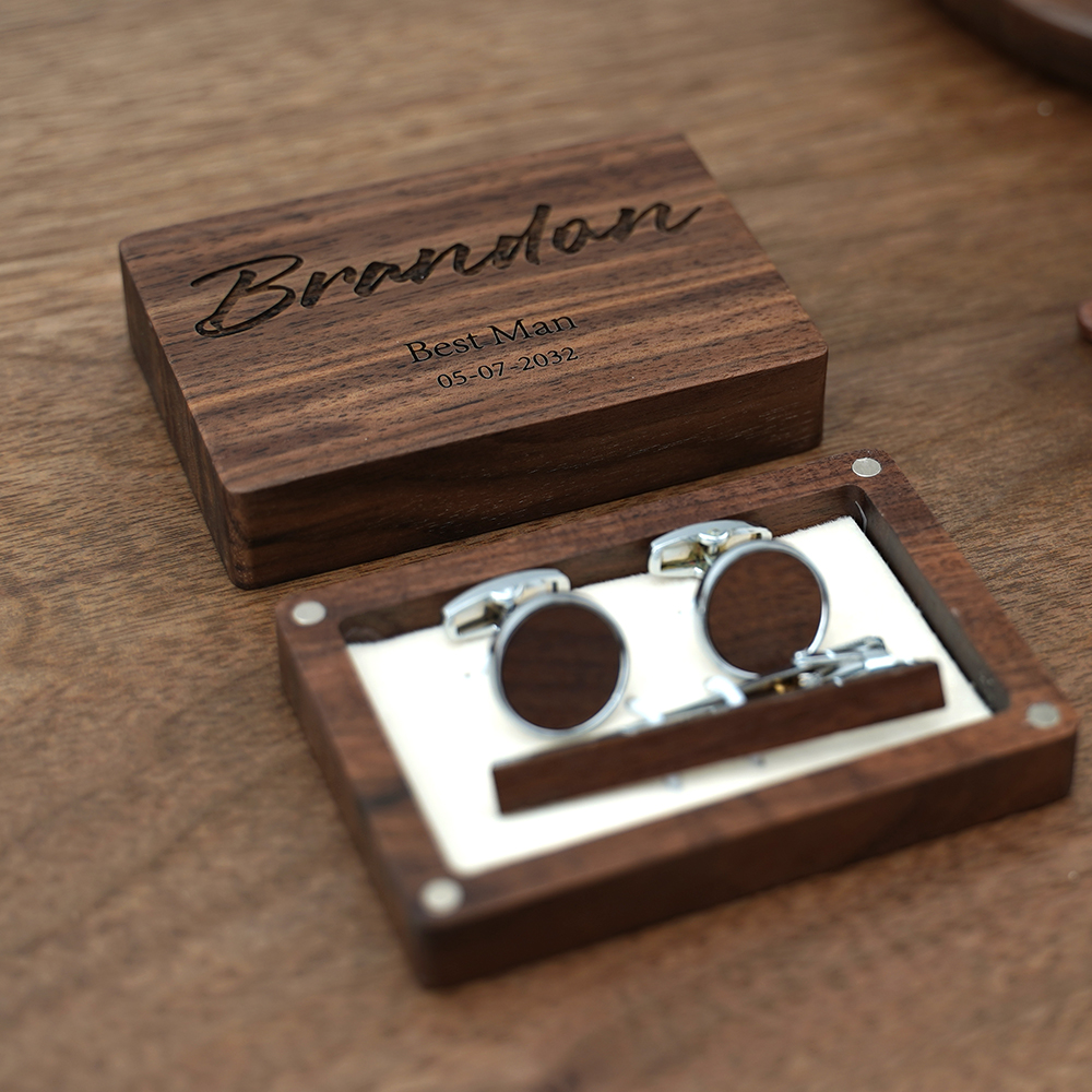 Name Engraved Groomsmen Best M – Tie Bar Set Gift Bewertung und Preis