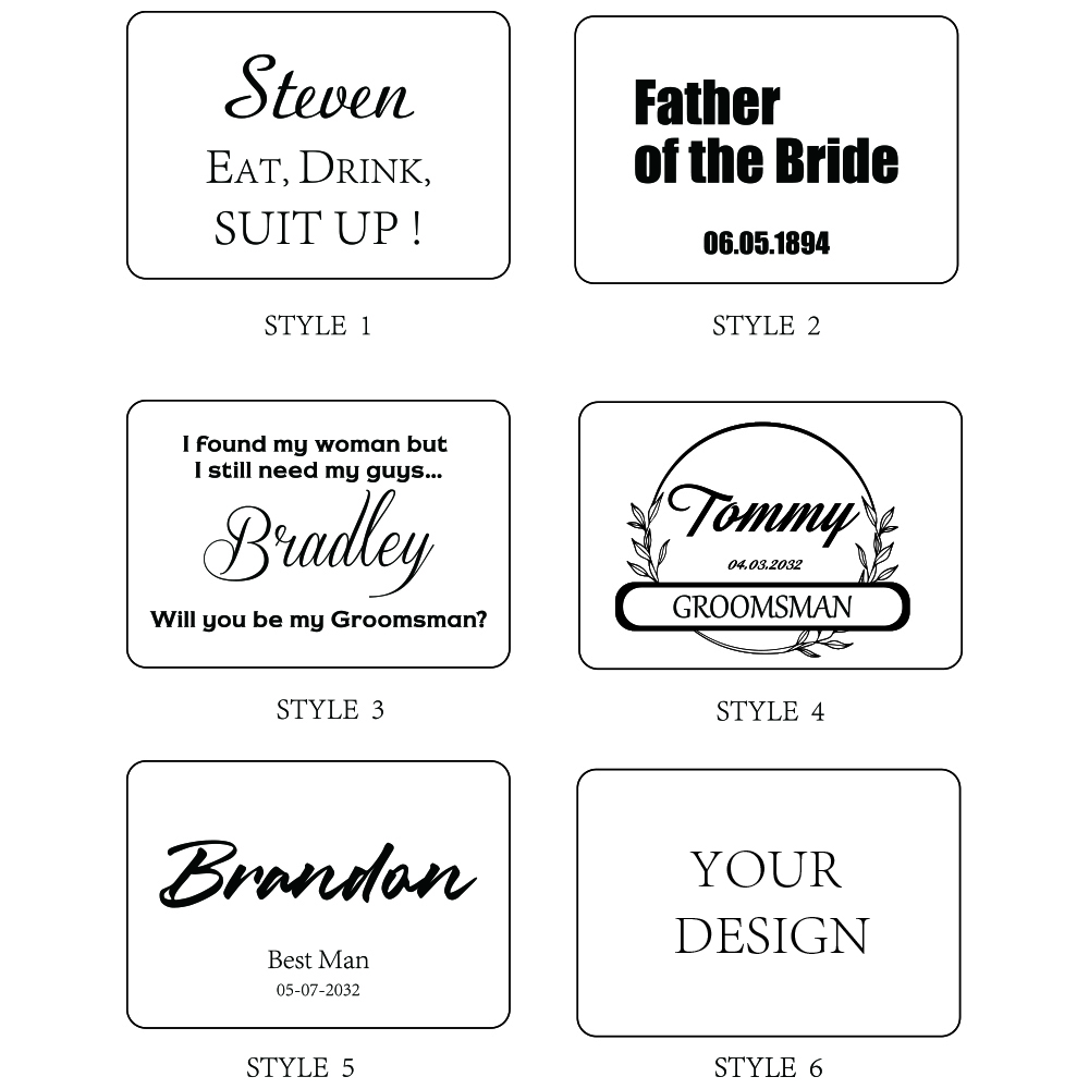 Name Engraved Groomsmen Best M – Tie Bar Set Gift Bewertung und Preis